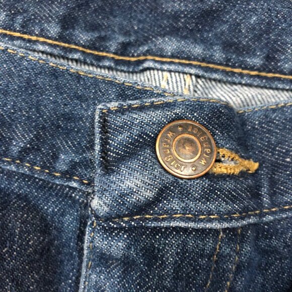 Wrangler 5 Star Straight Leg Denim Jeans 38 x 29 - Picture 8 of 9
